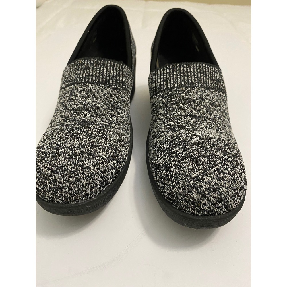 Skechers Comfortcore Cali Rumblers Modern Maze Women 8 Black White Wedge Slip On - Picture 4 of 6